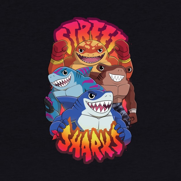 Street Sharks by natexopher